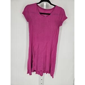 Gilligan & Omalley Women's Pink Short Sleeve Round Neck Sleepwear Top Size XS